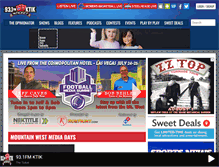 Tablet Screenshot of ktik.com